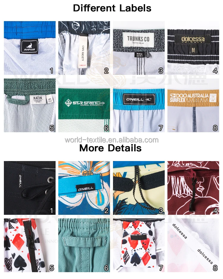 Wholesale 19" Surfcuz Surf Board Shorts 4 Way Stretch With Low Moq Beach Surf Shorts Buy Surf