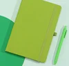 Penna in PU verde erba A5