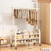 Bangbang clothes hanger-32-tube single bar-100 cm-off-white