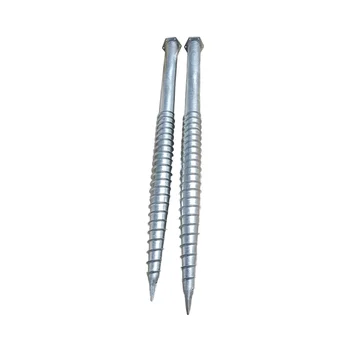 Hot Selling Galvanized Ground Screws Competitive Price Helical Pile Pole Anchor for Solar Mounting System
