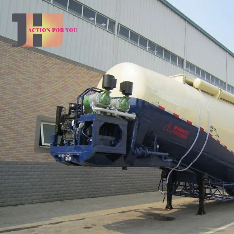 Bulk Cement Tanker Powder Material Blower for Truck Unloading Power