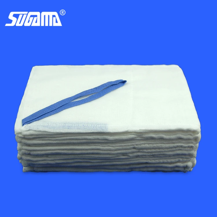 high quality surgical consumables non sterile lap sponge swab