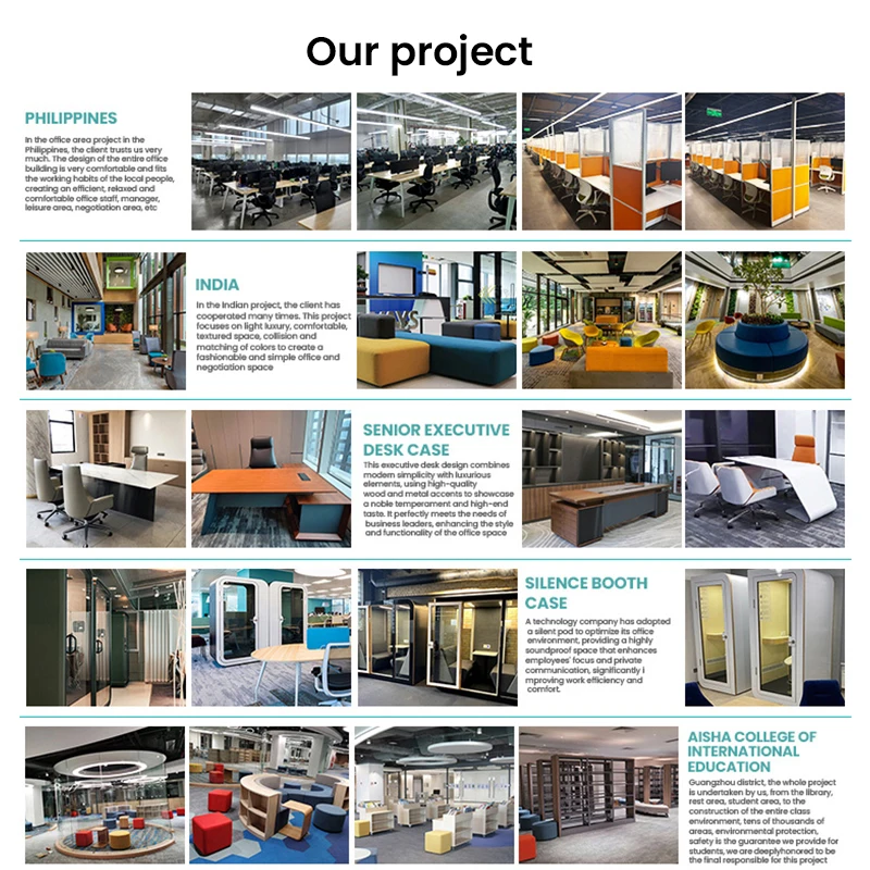 Modern Call Center Cubicles Modular Office Workstations 6 8 Seats Office Desk With Partition