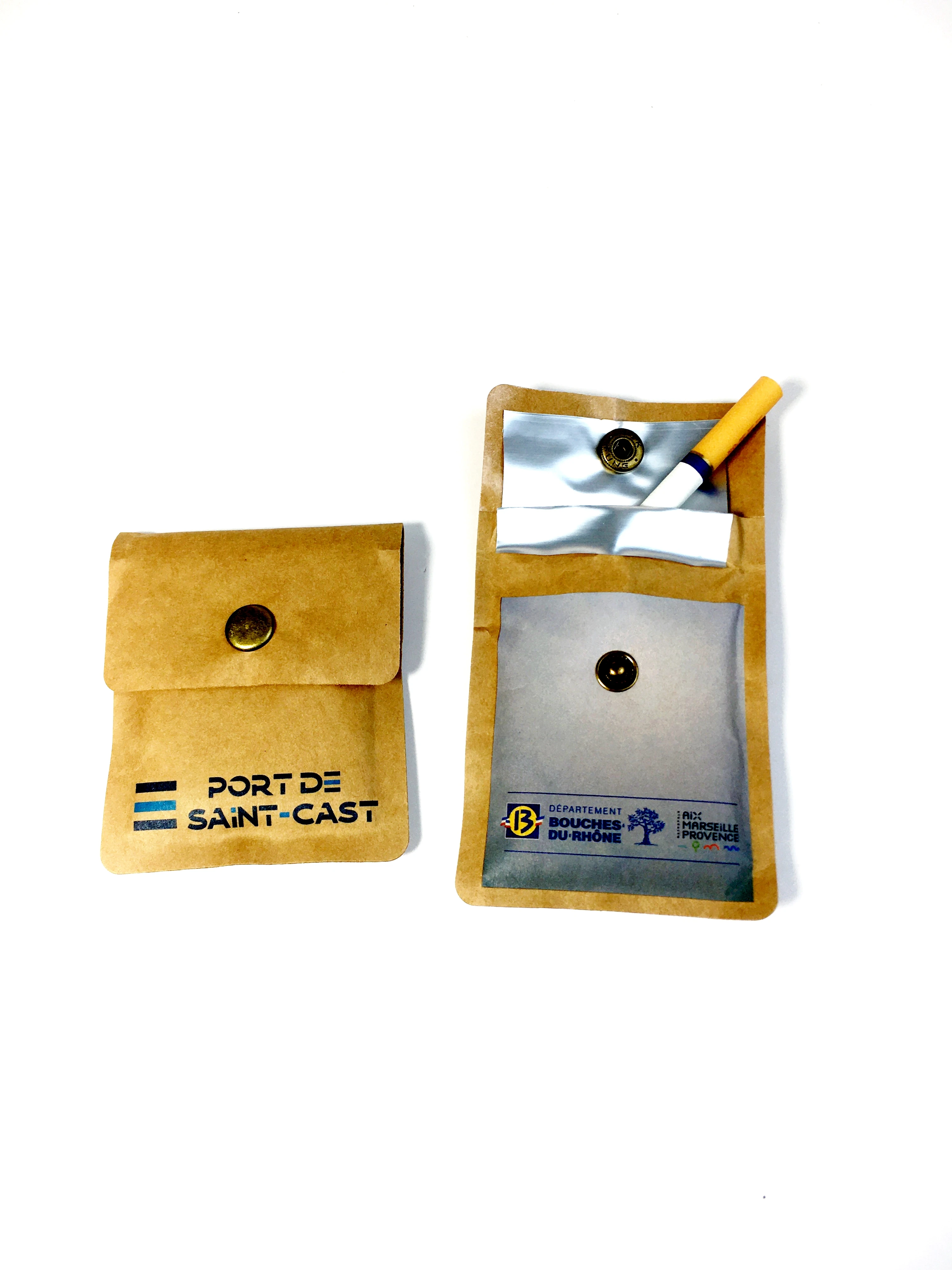 Outdoor Portable Pocket Ashtray Pouch Reusable Pocket Ashtray Eco