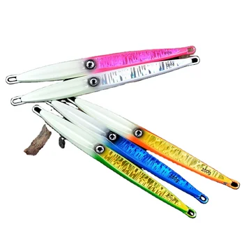 Sea Fishing Luminous Slow-Jerking Metal Jig 40g-500g Heavy Metal Bait Deep-Sea Boat Fishing Lure for Saltwater Fish – Metal Jig – view 5