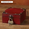 6001-03GK10 Large Retro Copper Square Box (Three-Piece)