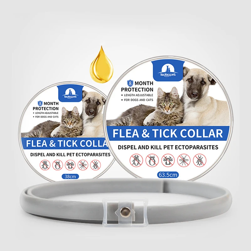 dog chewed flea collar