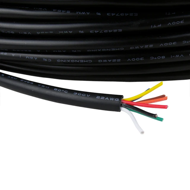 UL2464 Multi-core Cable Wire 22awg 24awg 26awg PVC Electronic Wire Flexible Cable Stranded Copper Cables