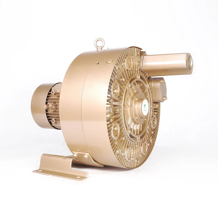 2HP Oil-free Industrial vacuum cleaner three phase turbine motor vortex air pump blower ring compressor