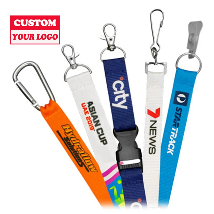 Accessories Keychains & Lanyards Lanyards & Badge Holders NHS Lanyard with two Safety Breakaways and Double Sided ID Card Holder 