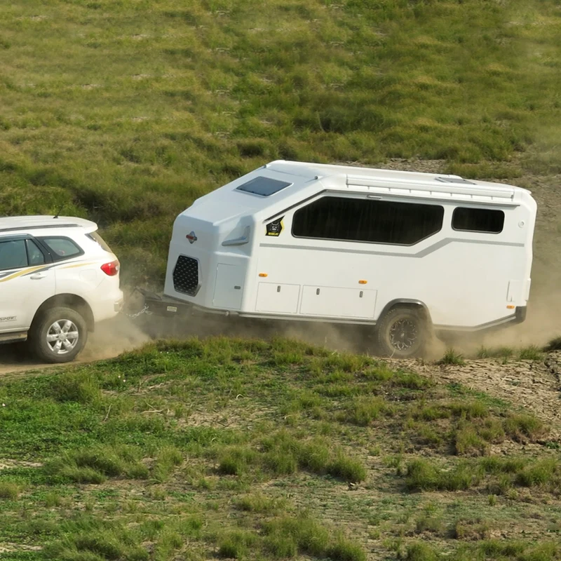 Economical 4X4 Off-Road Trailers Modern Camper for 2 Semi-Off Road Motorhomes Applicable Australia Foldable Waterproof Expanded