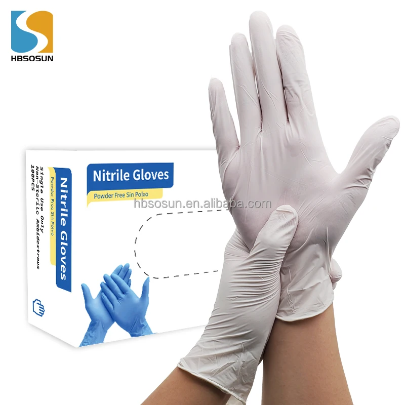 nitrile gloves powder free price