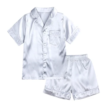 White silk pjs xtool kids