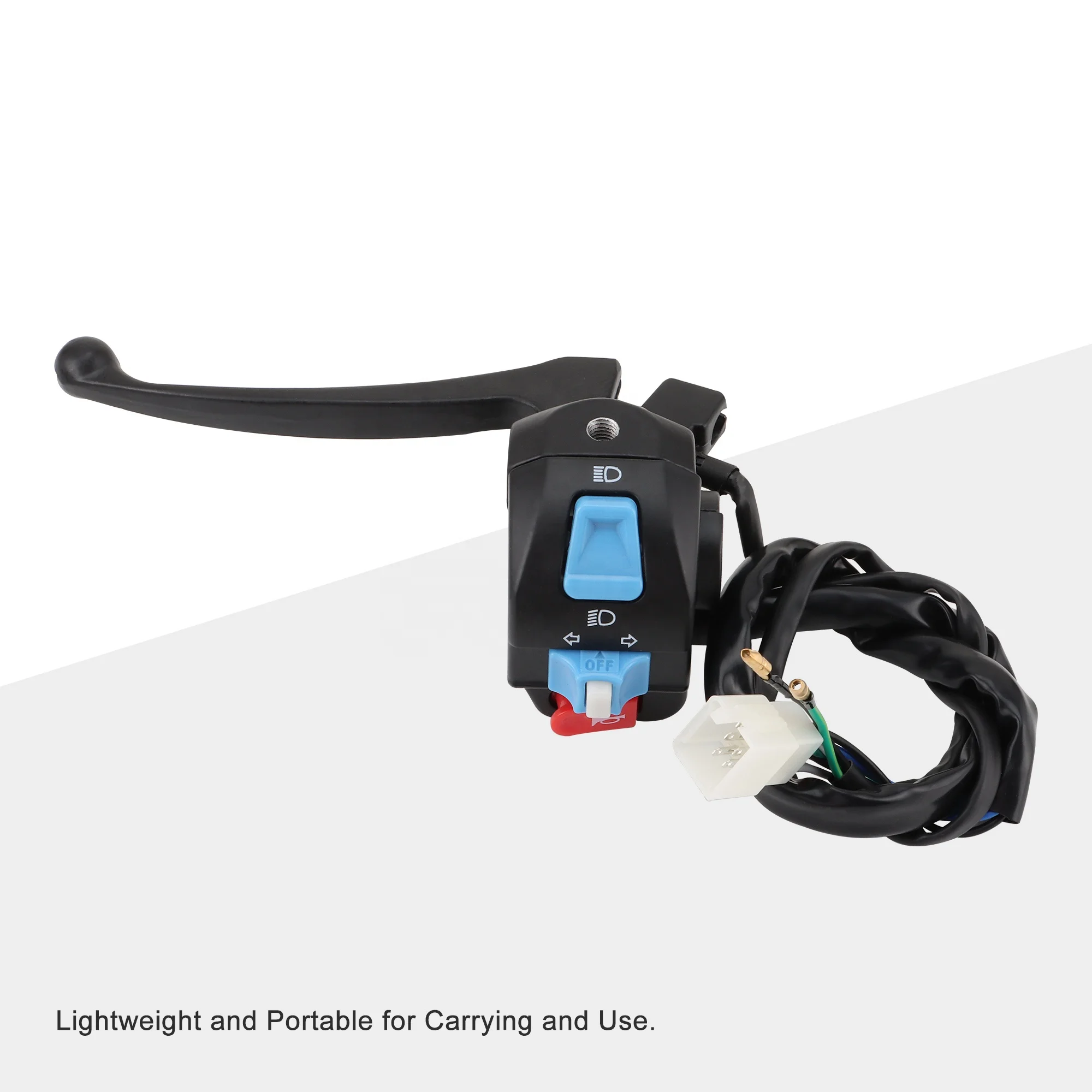 GOOFIT Motorcycle 10 Wire 3 Function Left Handle Switch Replacement for 50cc 70cc 90cc 110cc 125cc Scooter Motorcycle ATV