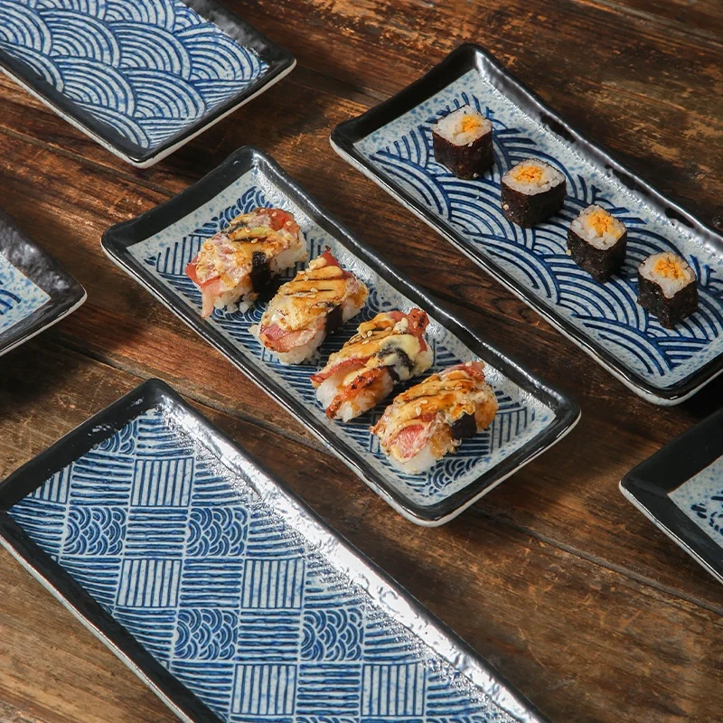 Wholesale Japanese Design Vintage Ceramic Plates