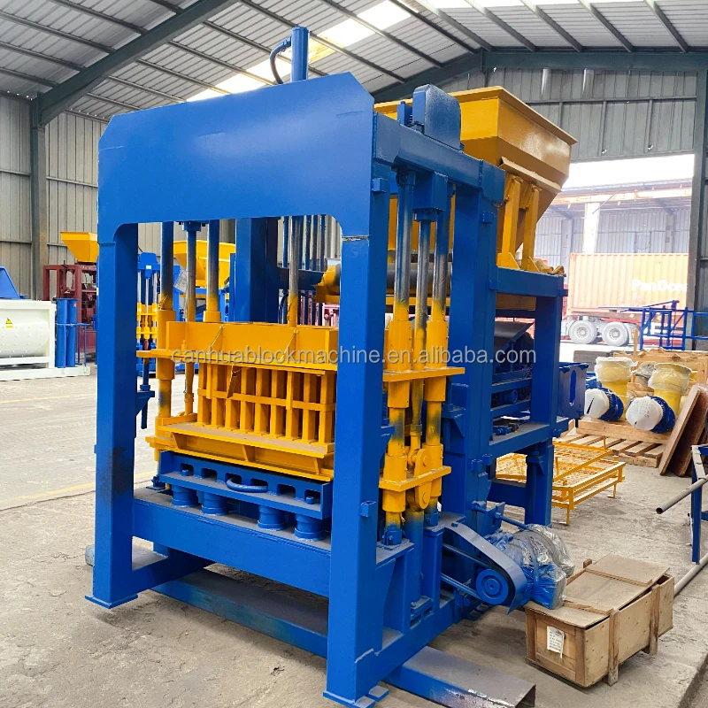 QT4-18 Automatic Cement Interlocking Block Brick Moulding Machines for Sale in Botswana