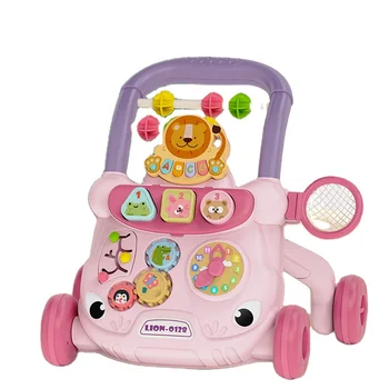 2024 New Desgin Colorful Multifunctional Toys Lion Baby Walker Toys For Baby