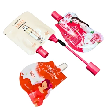 Lip gloss mascara cosmetic suction bag Lip glaze brush suction bag