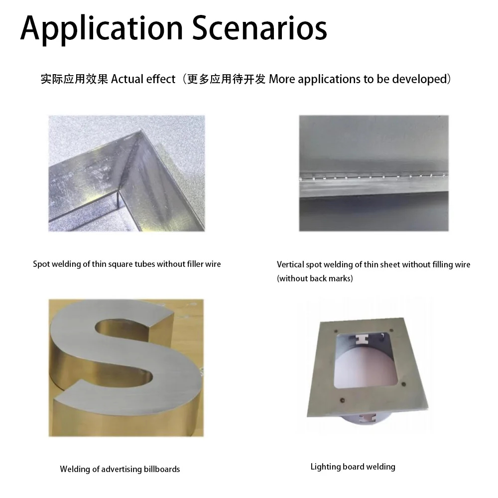 Portable 4-in-1 1500W MAX Air Cooling Mini Handheld Laser Welding Machine New Condition Stainless Steel Carbon Steel Aluminum