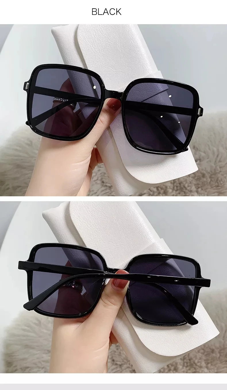 2023 New Fashion Design Luxury Uv400 Oversized Square Sun Sunglasses ...