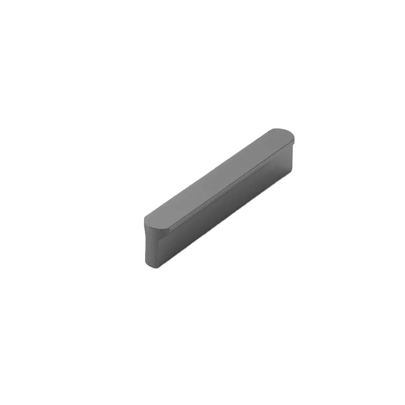 Modern Curved Kitchen Cabinet C Shape Flush Pull Aluminum Alloy Furniture Hardware Handle Cabinet Door Handle