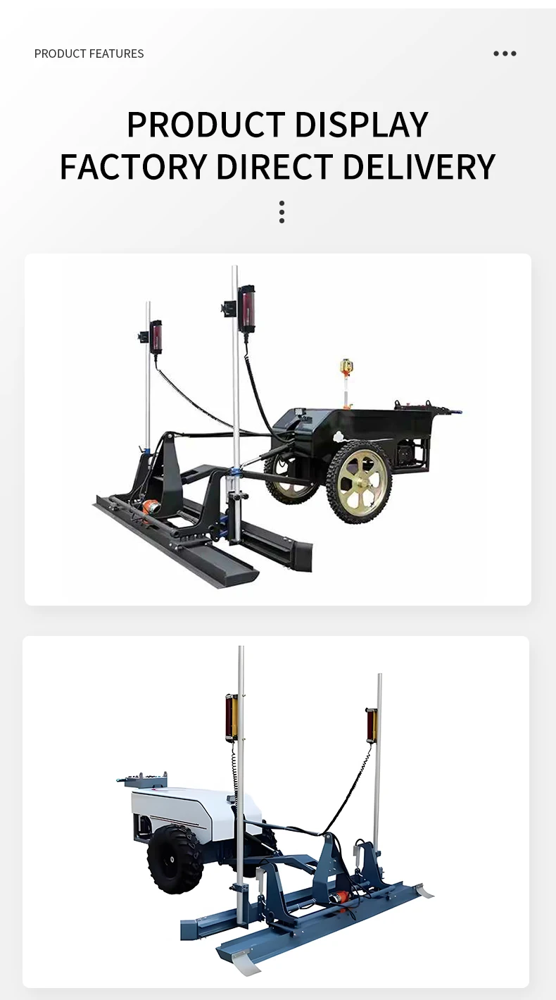 China CE Approved Concrete Laser Screed Automatic Paving Machine