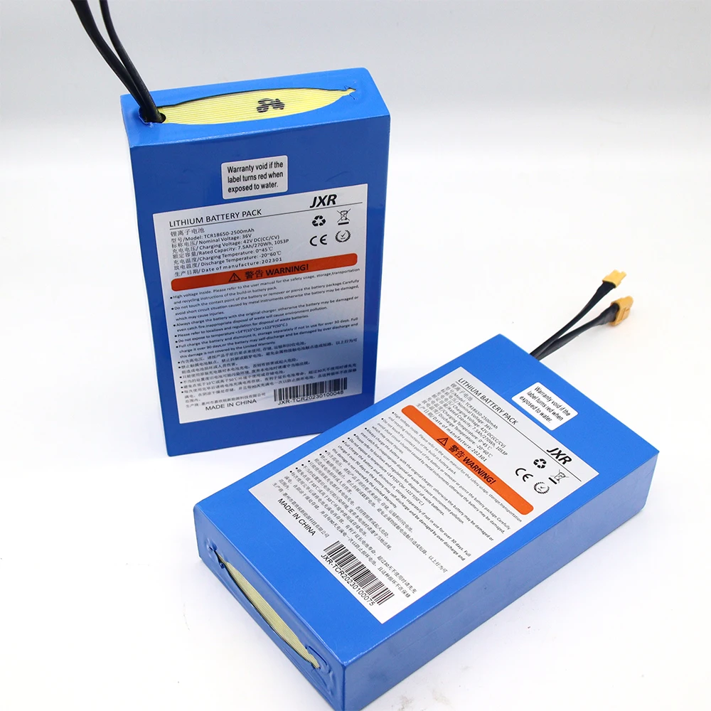 18650 10s3p 36V Li-Ion Battery for eBike Scooter OEM/ODM