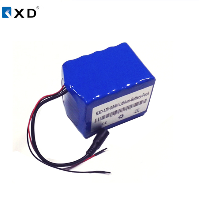 Перезаряжаемый 8800mah 12 v 12 v портативный аккумулятор для освещения кемпинга