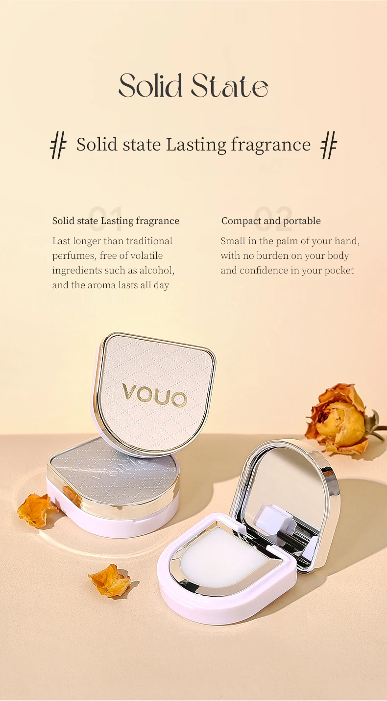 Elegant Fresh Long-Lasting Solid Perfume Luxurious Body Balm Cream ...
