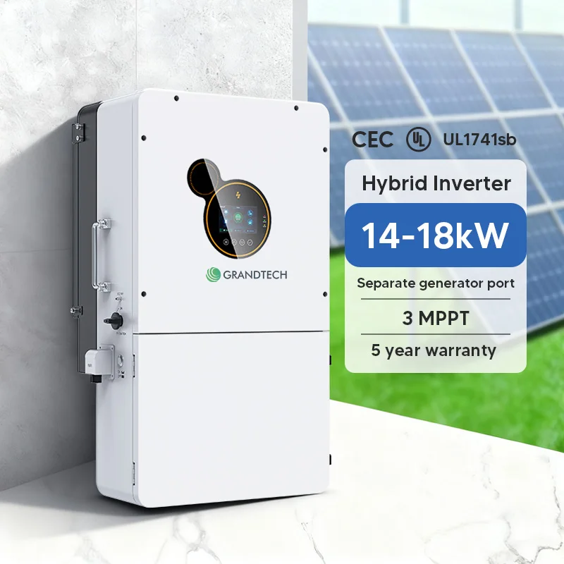 SRNE 12KW 16KW 14KW 18KW 120/240Vac 120/208Vac Split Phase Three Phase 48Vdc IP65 Support Parallel Hybrid Solar Inverter