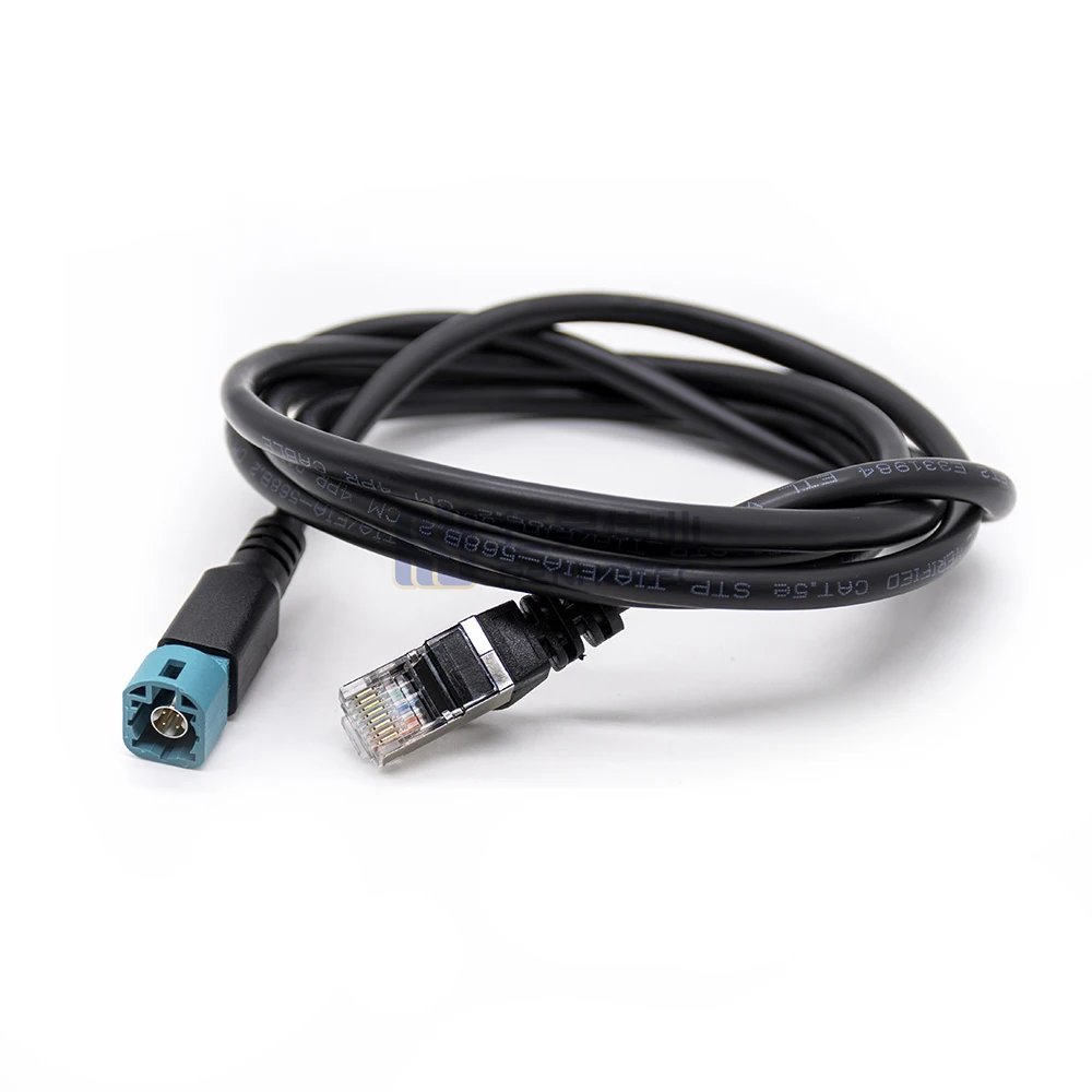  keisnoaja Fakra HSD Connector LVDS Cable Extension 1M with 6Pin  H Code Female to Female : Electronics