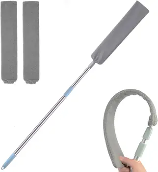 Retractable Gap Duster, Microfiber Hand Duster Removable and Washable Gap Cleaner Brush Cleaning Tool for Home Bedroom Kitchen