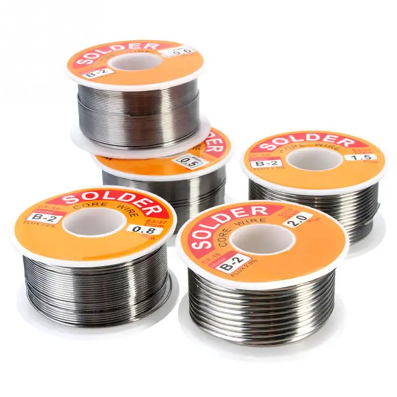 63/37 Flux 2% Rosin Solder Core Wire 0.5mm 0.6mm 0.8mm 1.0mm 1.2mm 1.5mm 2mm 