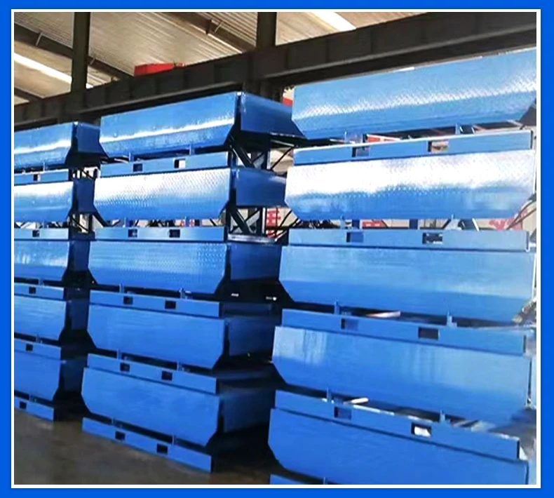 6t-10t Fixed Loading Ramp Hydraulic Ramp For Trucks Lift To Load ...