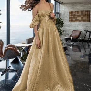 New off Shoulder Sleeveless Bridesmaid Dresses Wedding Long Women Luxurious Evening Dresses