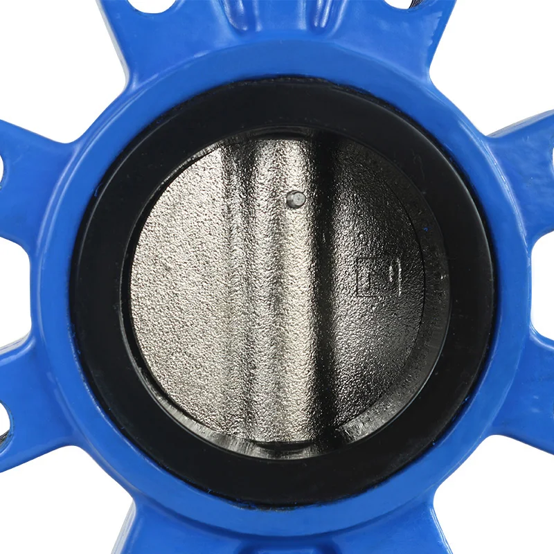 High Performance API609 4 Inch  Manual 304 Stainless Steel Lug Type Cast Iron butterfly Valve