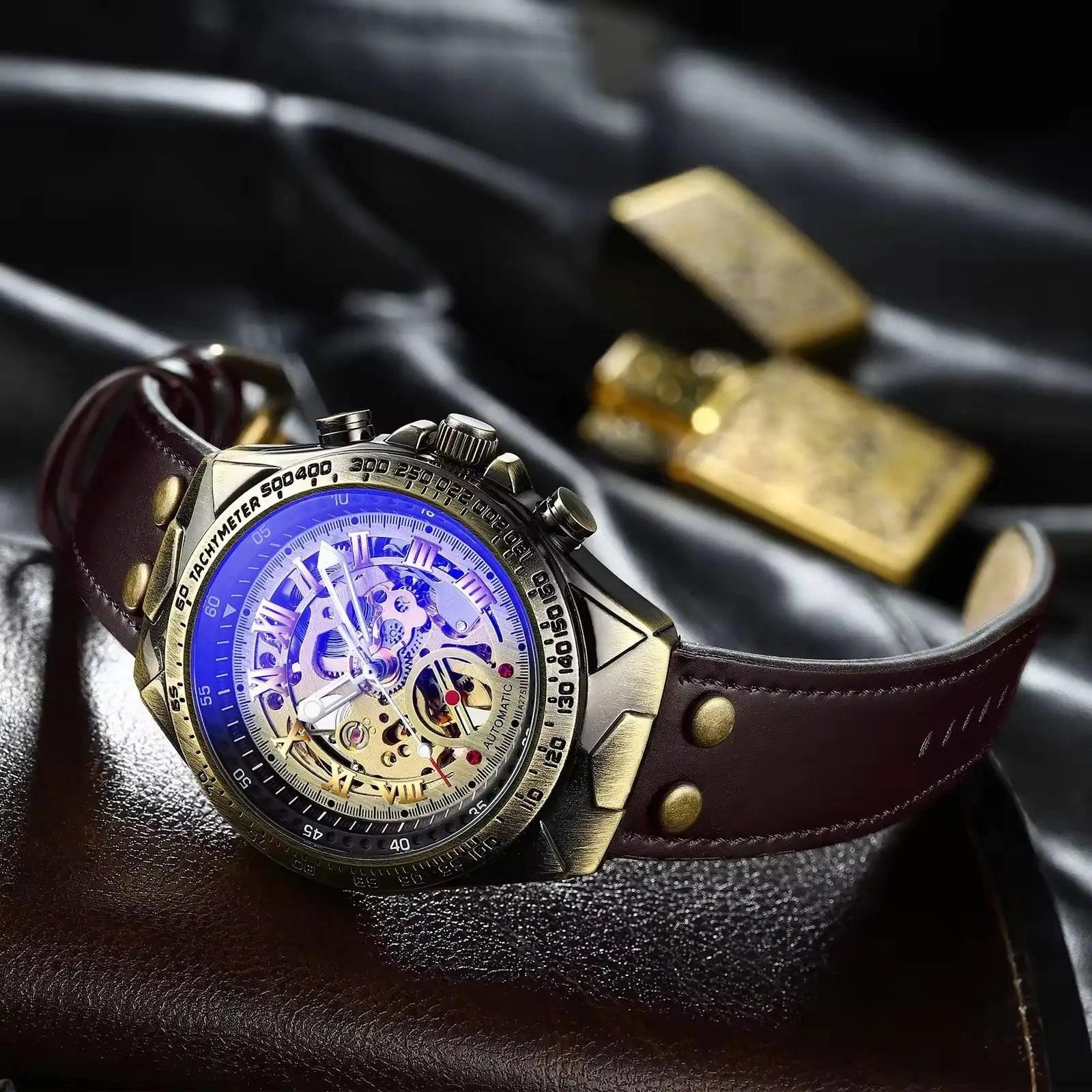 FNGEEN A275 Luxury Retro Men's Automatic Watch