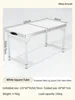 White-Square table legs