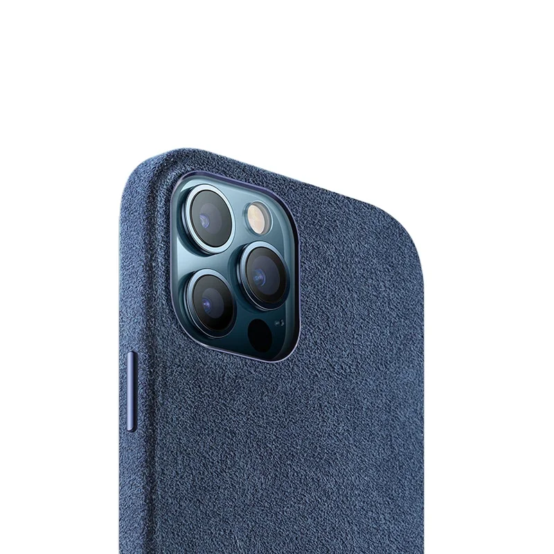 TENCHEN New Fashion design plush Material OEM Accept shockproof  phone case for iphone 13 series
