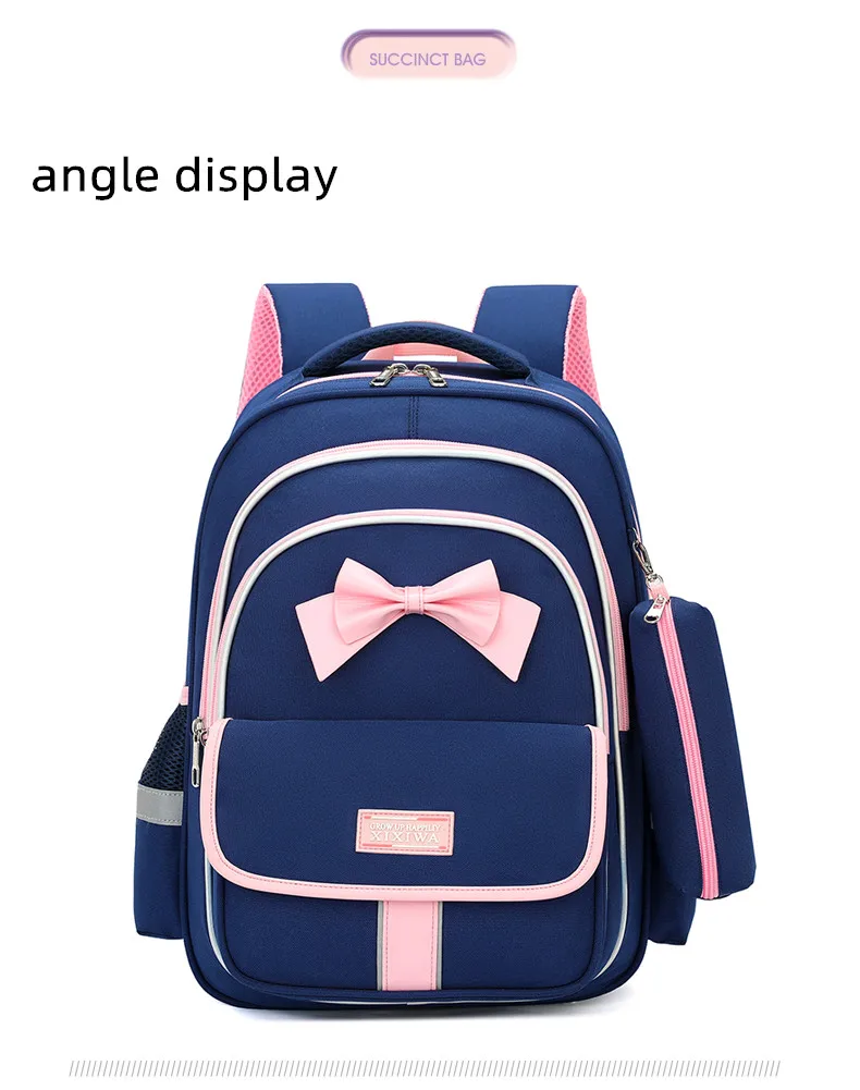 2024 Children's Schoolbag 3-piece Satchel Girl Boy Elementary School Backpack Teen Schoolbag Children's Bag Set