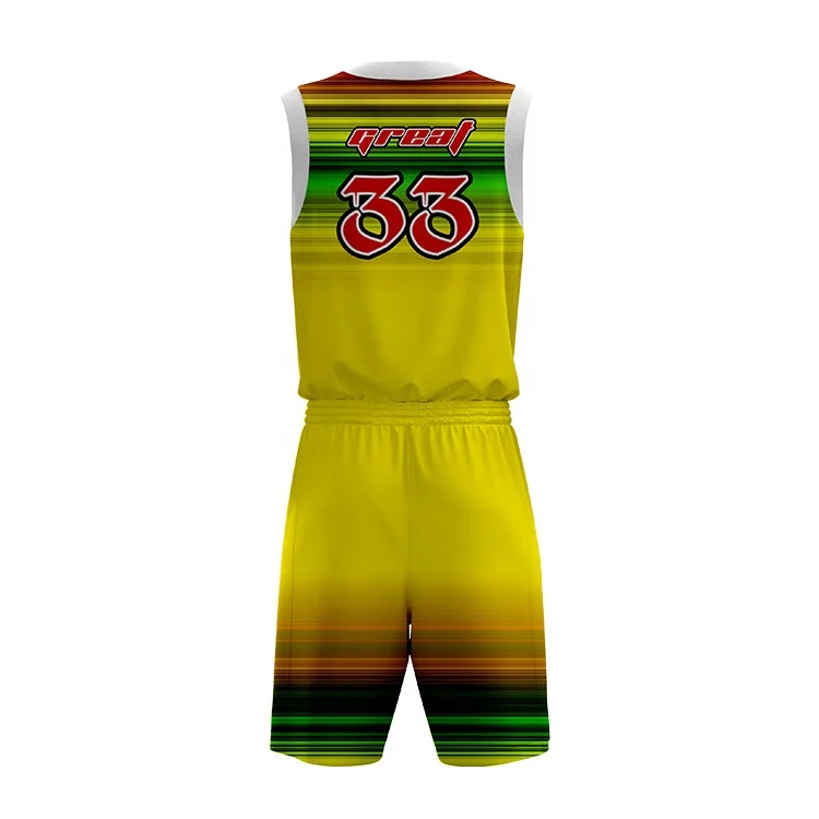 Wholesale Custom Sublimated Euroleague Basketball Jersey Uniform Design  Color Green From m.