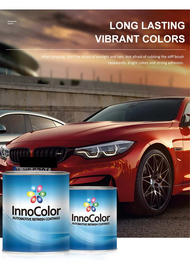 Automotive Paint Manufacturer Innocolor 2k Topcoat Car Paint Auto