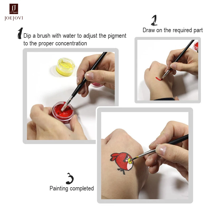 
 Концентрированные Твердые акварельные пигментные Твердые краски для лица и средства для рисования тела, детские наборы для рукоделия/Детский Набор для творчества/детский набор для рисования  