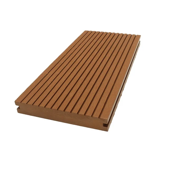 Excellent material Wood Plastic Composite Material Is Easy To Install Outdoor solid Wpc Deck Wpc Floor for Trestle Trail