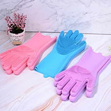 2020 термостойкая многоразовая Волшебная силиконовая щетка для мытья посуды