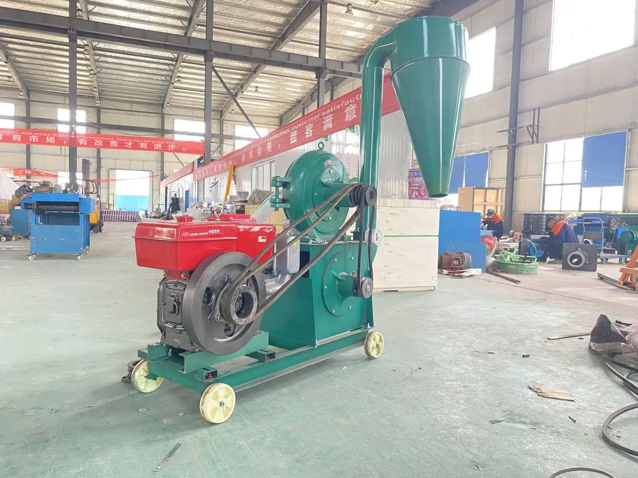Industrial Corn Mill Machine Maize Grinding Corn Grits Making Machine