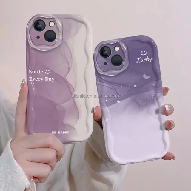 Phone Case Novelty Design Gradient Color Phone Case, Suitable for iPhone 16 15 Pro Max 14 13 12 11, Matte Style Phone Back Case.