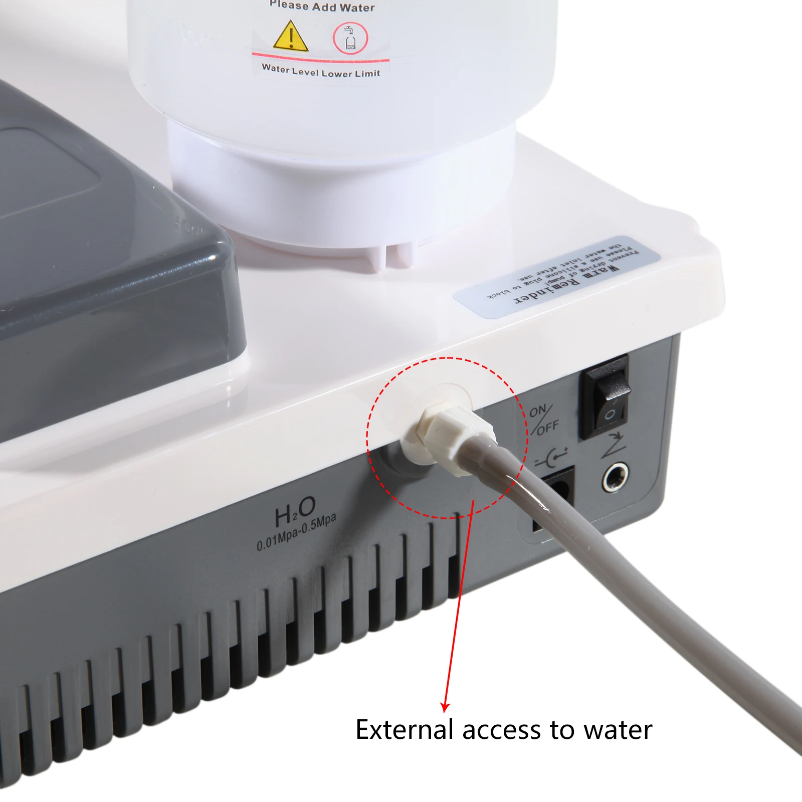 thumbnail image 2 of Dental LED Endodontic Ultrasonic Scaler With Water Bottle & 10 Tips - VRN DA-20 Style 2 of 4