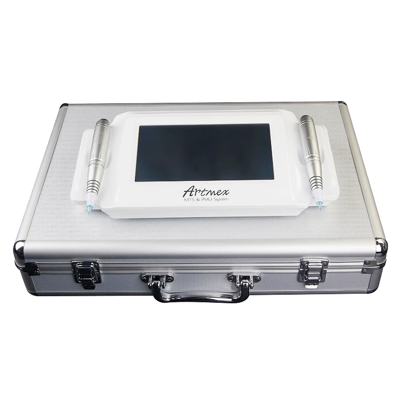 Artmex V8 Micropigmentation Dermography Machine Permanent Makeup Rotary Tattoo Embroidery Machine for Eyebrow Eyeliner Tattoo