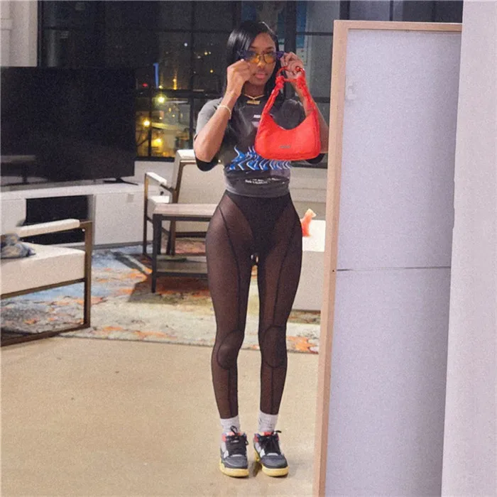 J1214051 2022 S9947-fashion Leggings 